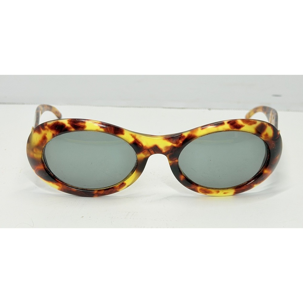 Authentic Vintage Gucci GG 2400/N/S 00C Tortoise Oval Sunglasses COA
